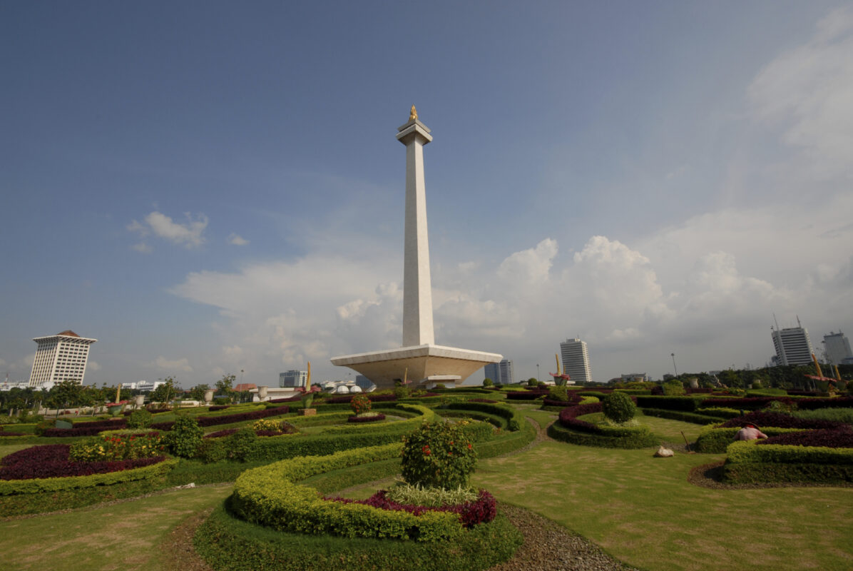 The National Monument in Jakarta, Indonesia